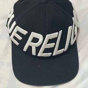 True Religion Red and Black Cap